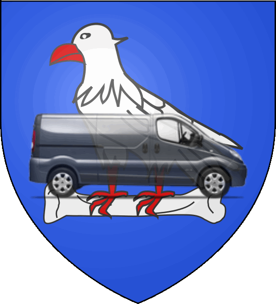 camion sur blason ville de Abidos
