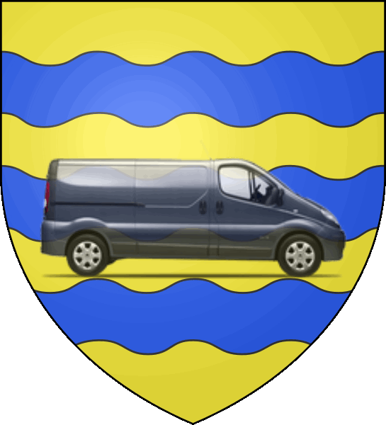 camion sur blason ville de Agde