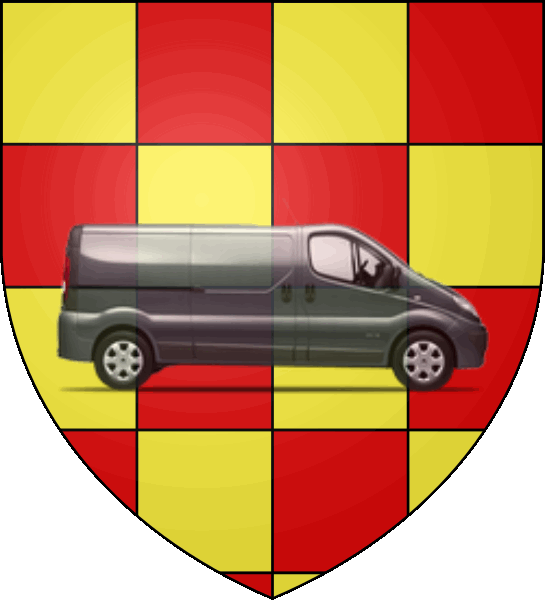 camion sur blason ville de Annonay