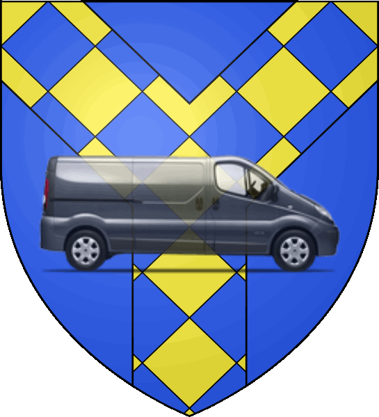 camion sur blason ville de Aspiran
