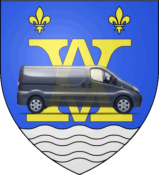 camion sur blason ville de Aubagne