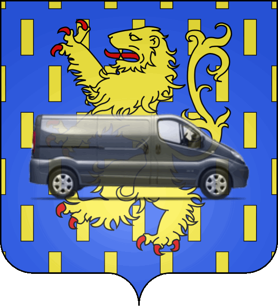 camion sur blason ville de Auxerre