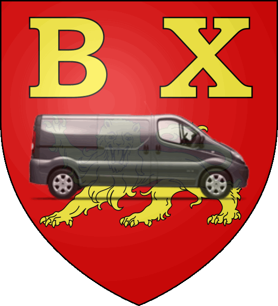 camion sur blason ville de Bayeux