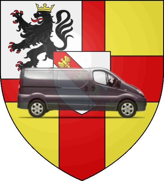 camion sur blason ville de Bayon