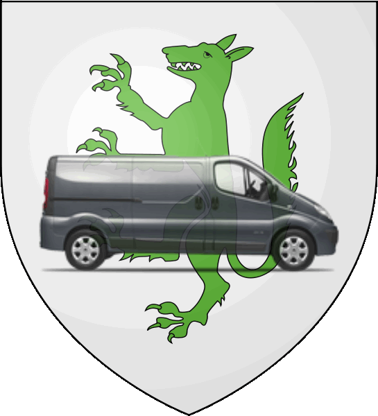 camion sur blason ville de Belley