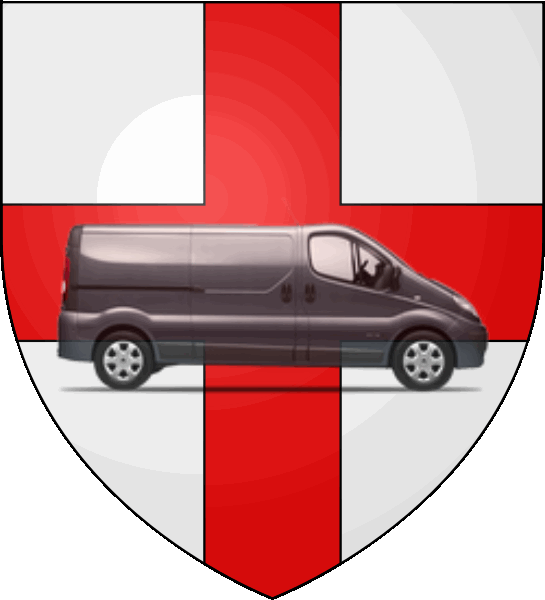 camion sur blason ville de Calvi