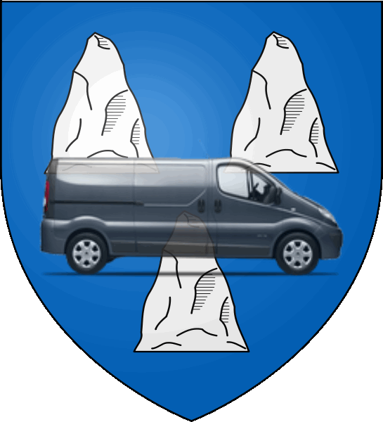 camion sur blason ville de Carmaux