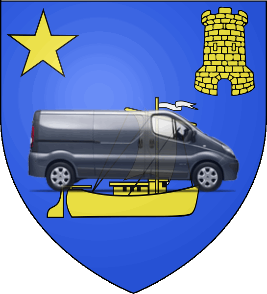 camion sur blason ville de Challans