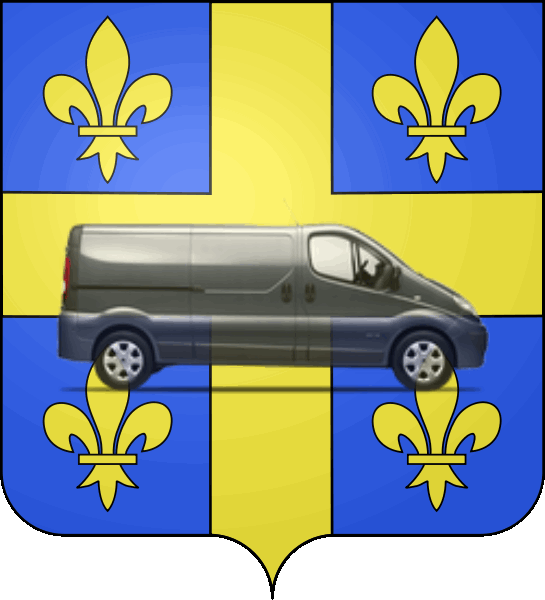 camion sur blason ville de Châlons-en-Champagne
