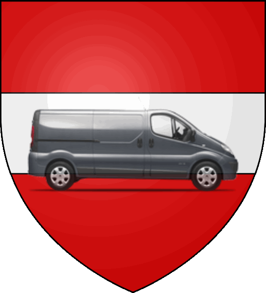 camion sur blason ville de Chamalières