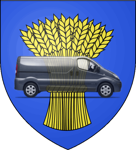 camion sur blason ville de Chantonnay