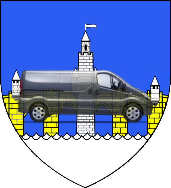 camion sur blason ville de Charenton-le-Pont