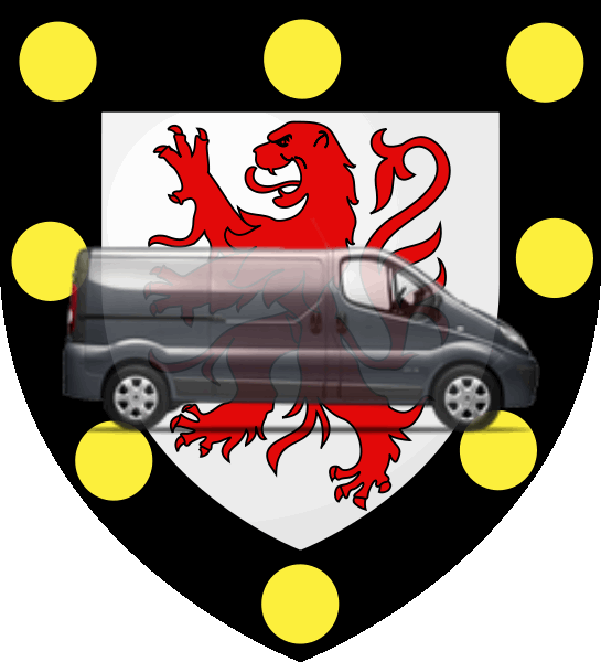 camion sur blason ville de Châtellerault