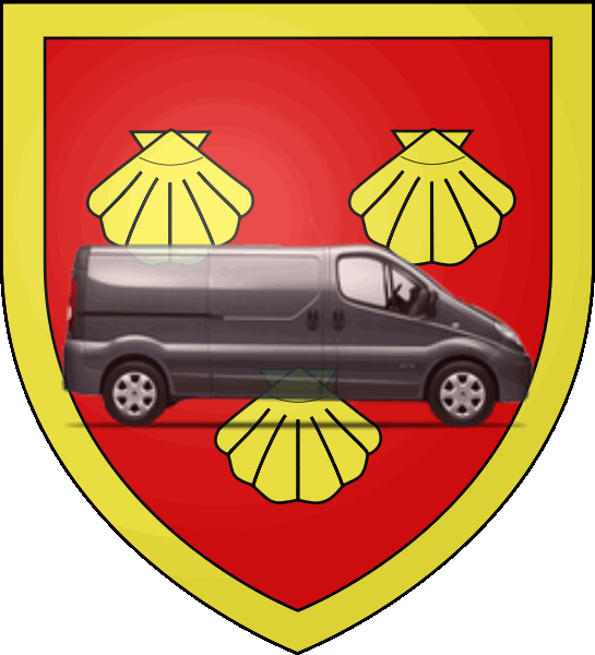 camion sur blason ville de Chauffailles