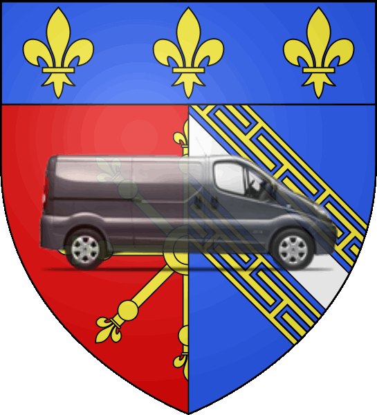camion sur blason ville de Chaumont