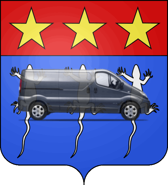 camion sur blason ville de Chaville