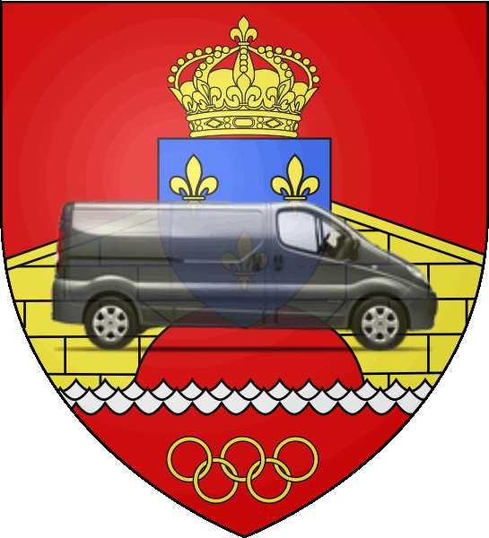 camion sur blason ville de Choisy-le-Roi