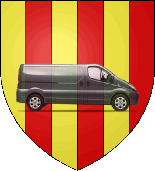 camion sur blason ville de Cluses