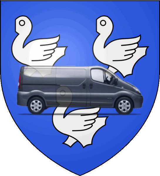 camion sur blason ville de Cosne-Cours-sur-Loire