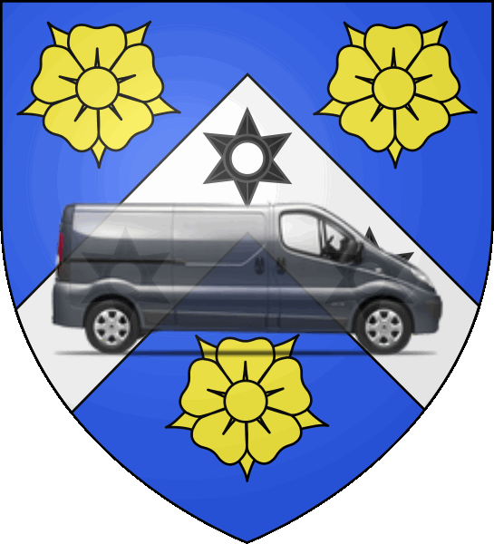 camion sur blason ville de Creil