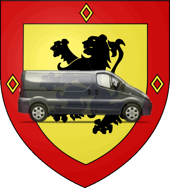 camion sur blason ville de Crozon