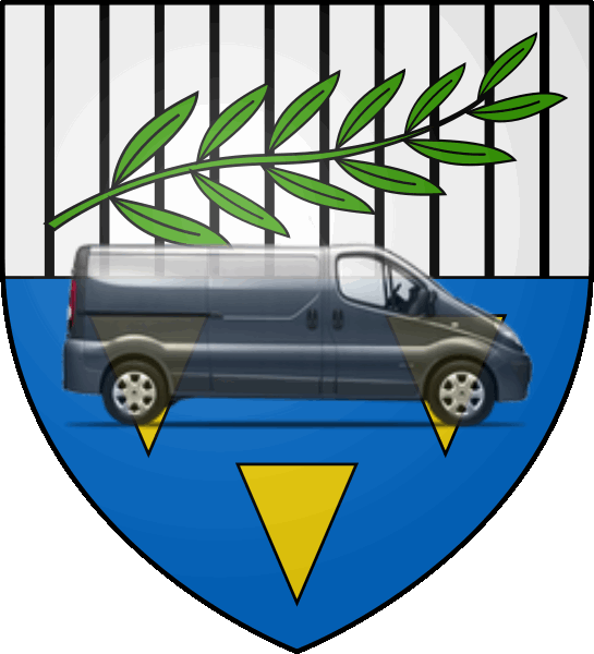 camion sur blason ville de Cugnaux