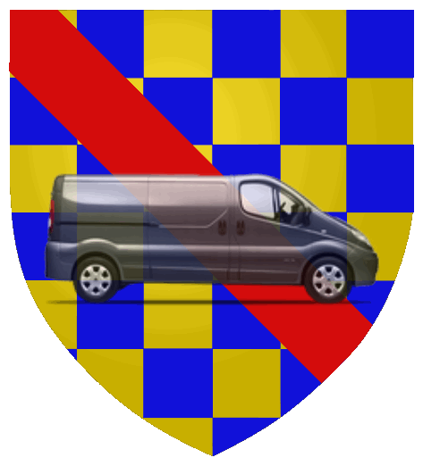 camion sur blason ville de Dreux