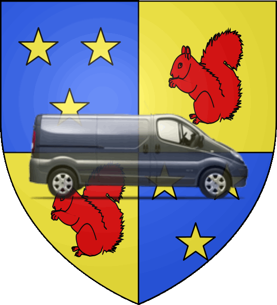 camion sur blason ville de Échirolles