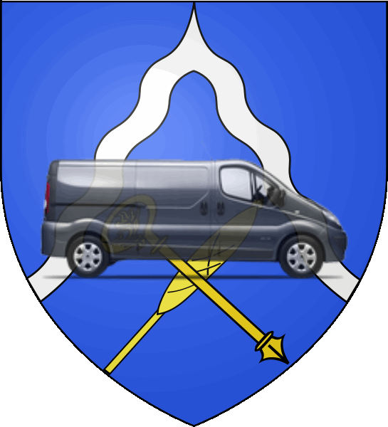 camion sur blason ville de Épinay-sous-Sénart