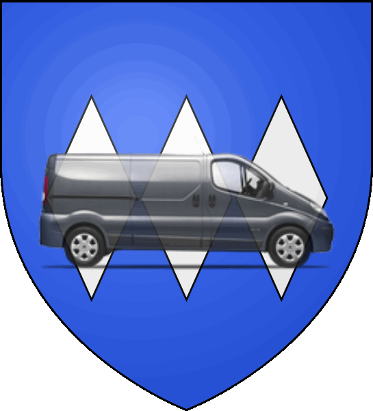 camion sur blason ville de Épinay-sur-Orge