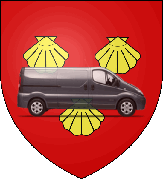 camion sur blason ville de Étaples
