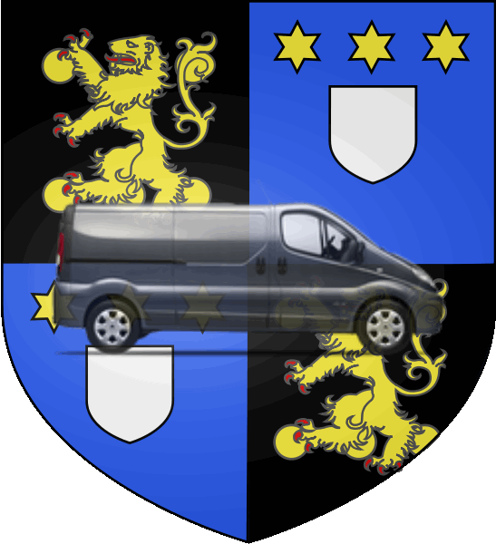 camion sur blason ville de Faches-Thumesnil