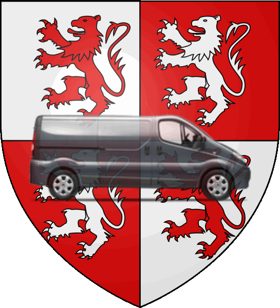 camion sur blason ville de Ferney-Voltaire