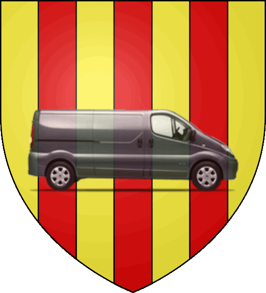 camion sur blason ville de Foix