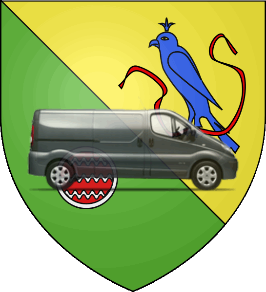 camion sur blason ville de Fontaine