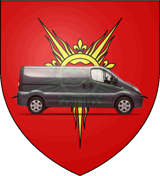 camion sur blason ville de Fontenay-le-Fleury
