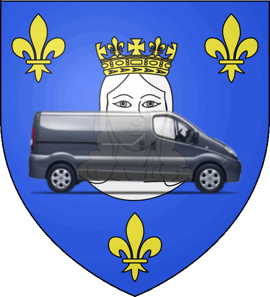 camion sur blason ville de Gif-sur-Yvette