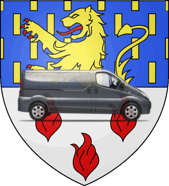 camion sur blason ville de Gray