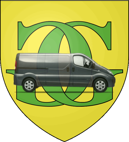 camion sur blason ville de Guilherand-Granges