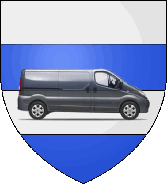 camion sur blason ville de Guingamp