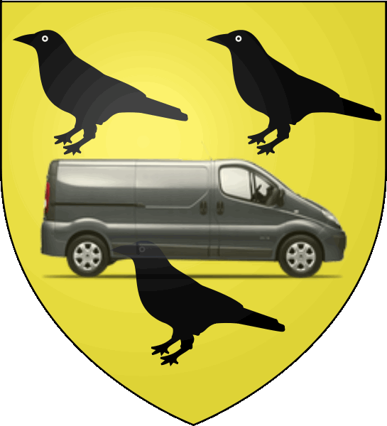 camion sur blason ville de Hoenheim