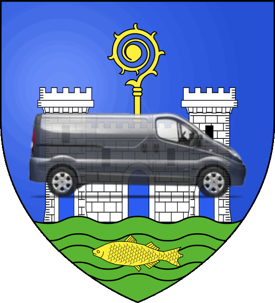 camion sur blason ville de La Ciotat