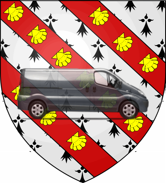 camion sur blason ville de Lambersart