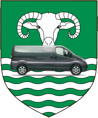 camion sur blason ville de Le Pré-Saint-Gervais