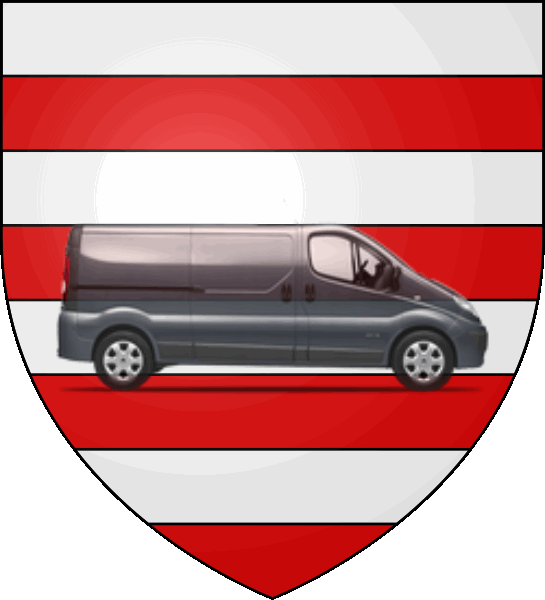 camion sur blason ville de Liévin