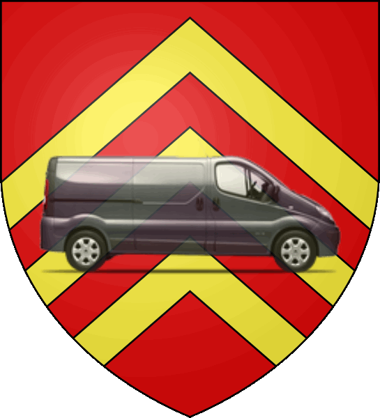 camion sur blason ville de Lillers