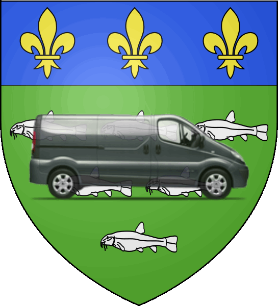 camion sur blason ville de Loches
