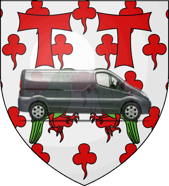 camion sur blason ville de Longjumeau