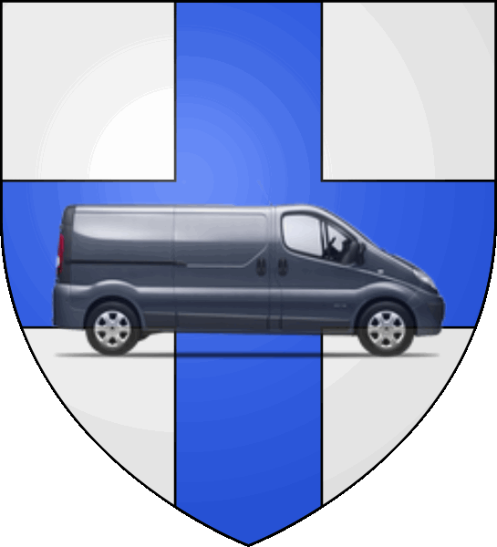 camion sur blason ville de Marcq-en-Baroeul