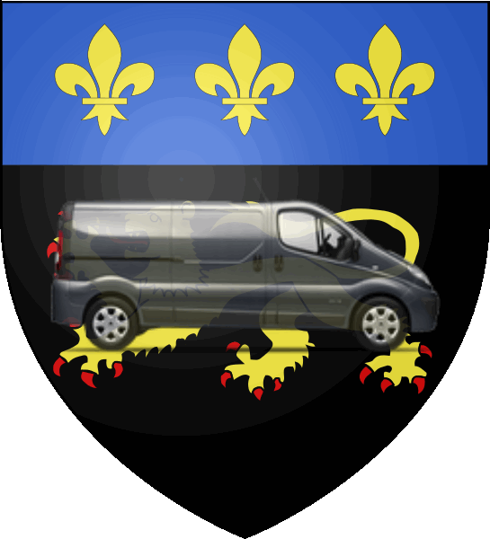 camion sur blason ville de Massy